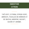 Smoothie citron (100g)