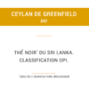 Ceylan Greenfield BIO (100g)