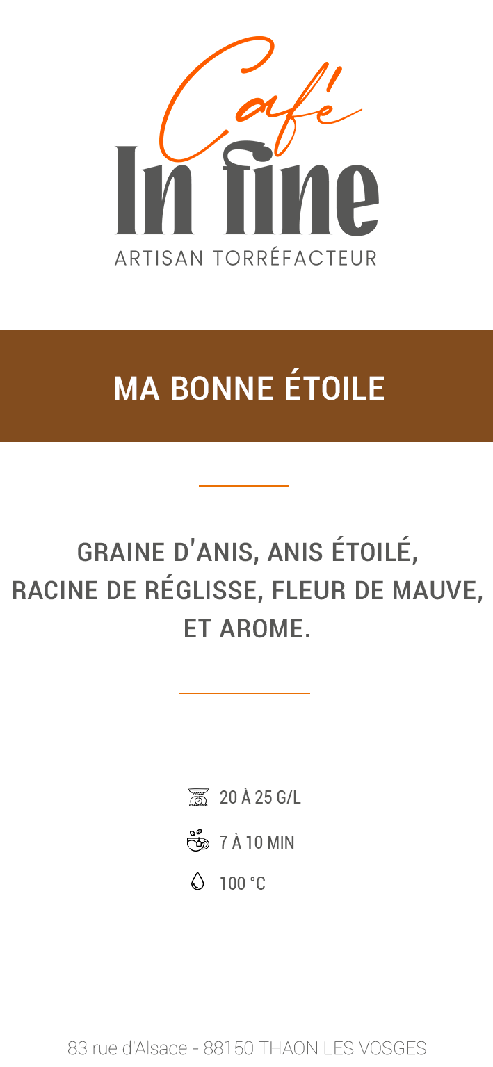 Ma bonne étoile (100g)