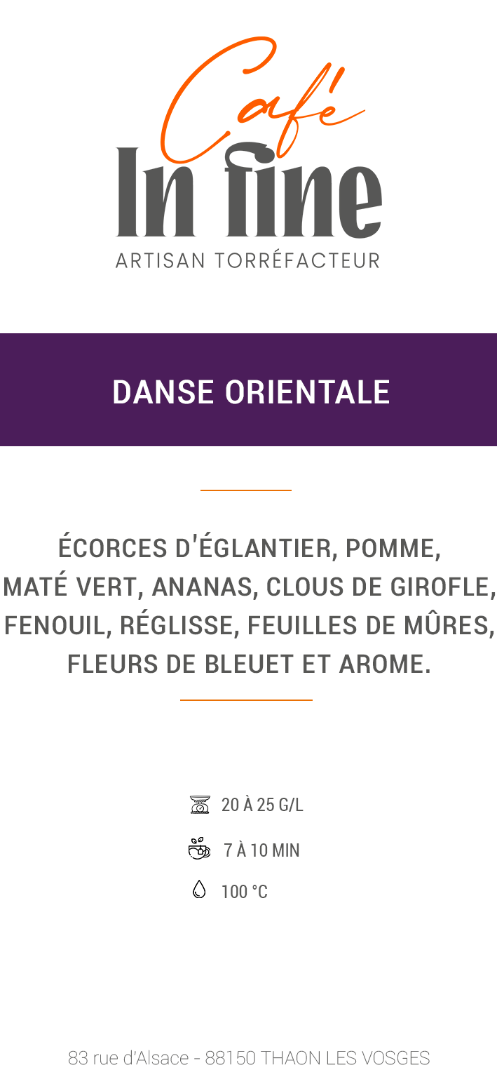 Danse orientale (100g)