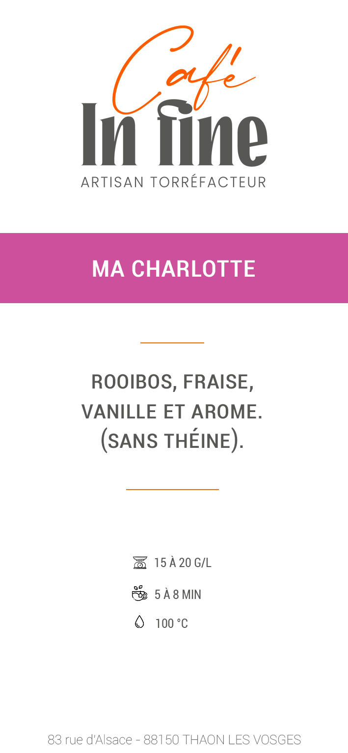 Ma Charlotte (100g)