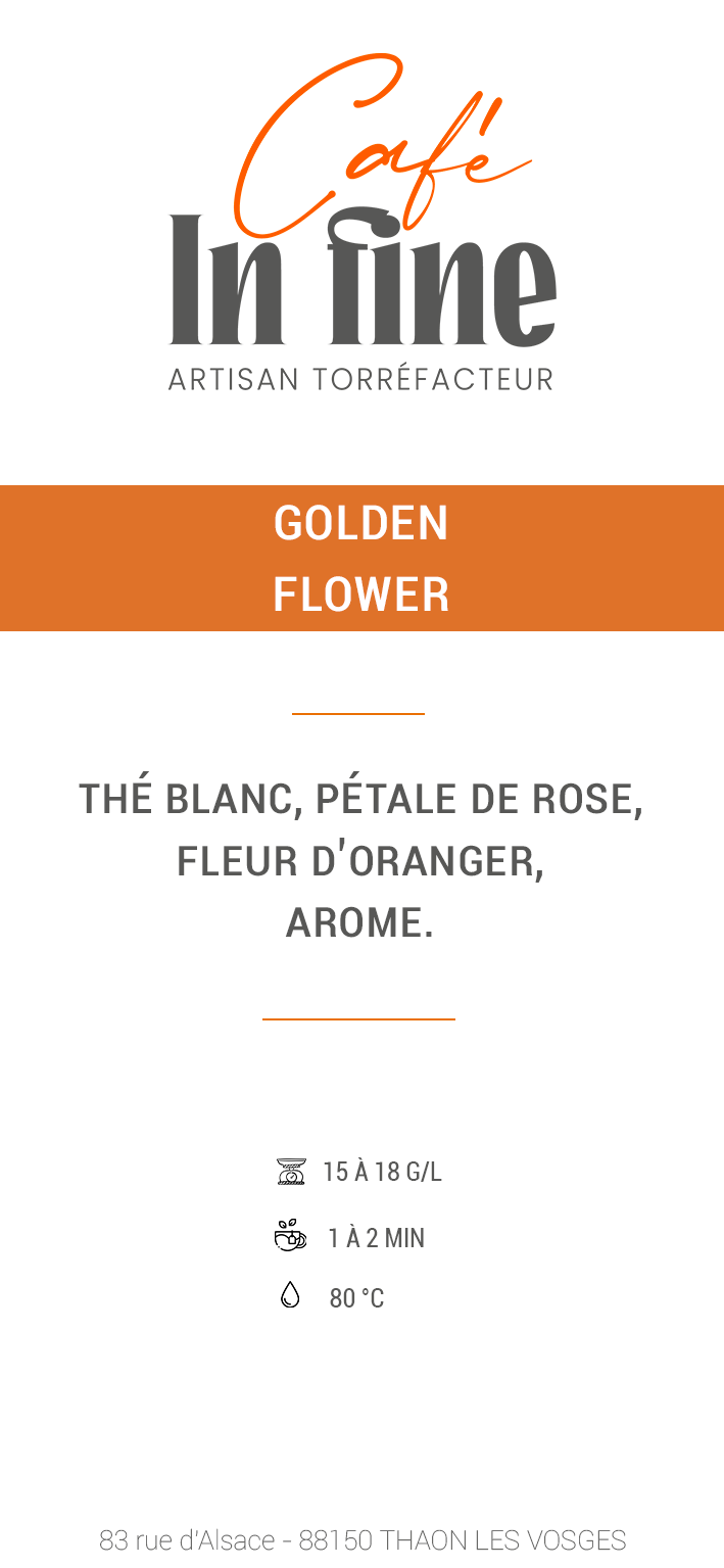 Golden flower (100g)