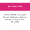 Rose en sucre (100g)