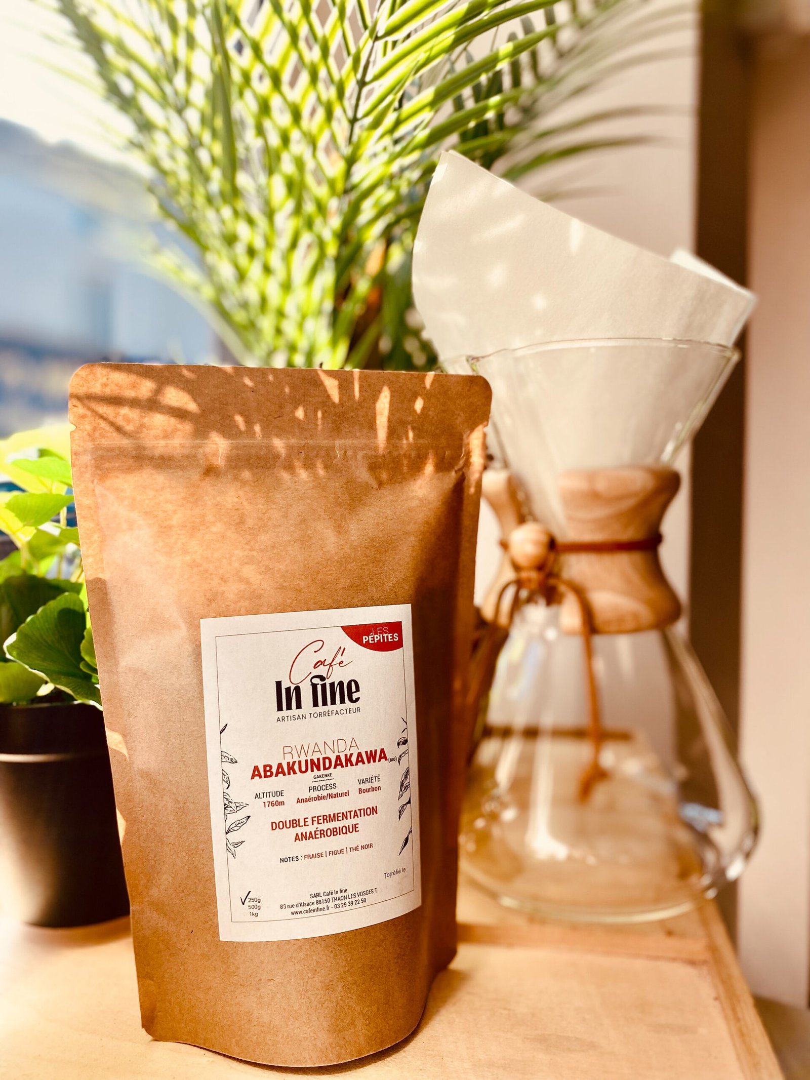 Café de spécialité - Abakundakawa Rwanda en Anaérobie