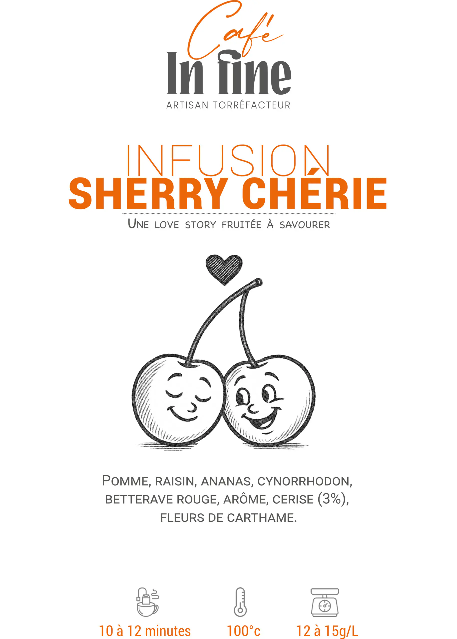 Infusion - Café In fine - Sherry Chérie