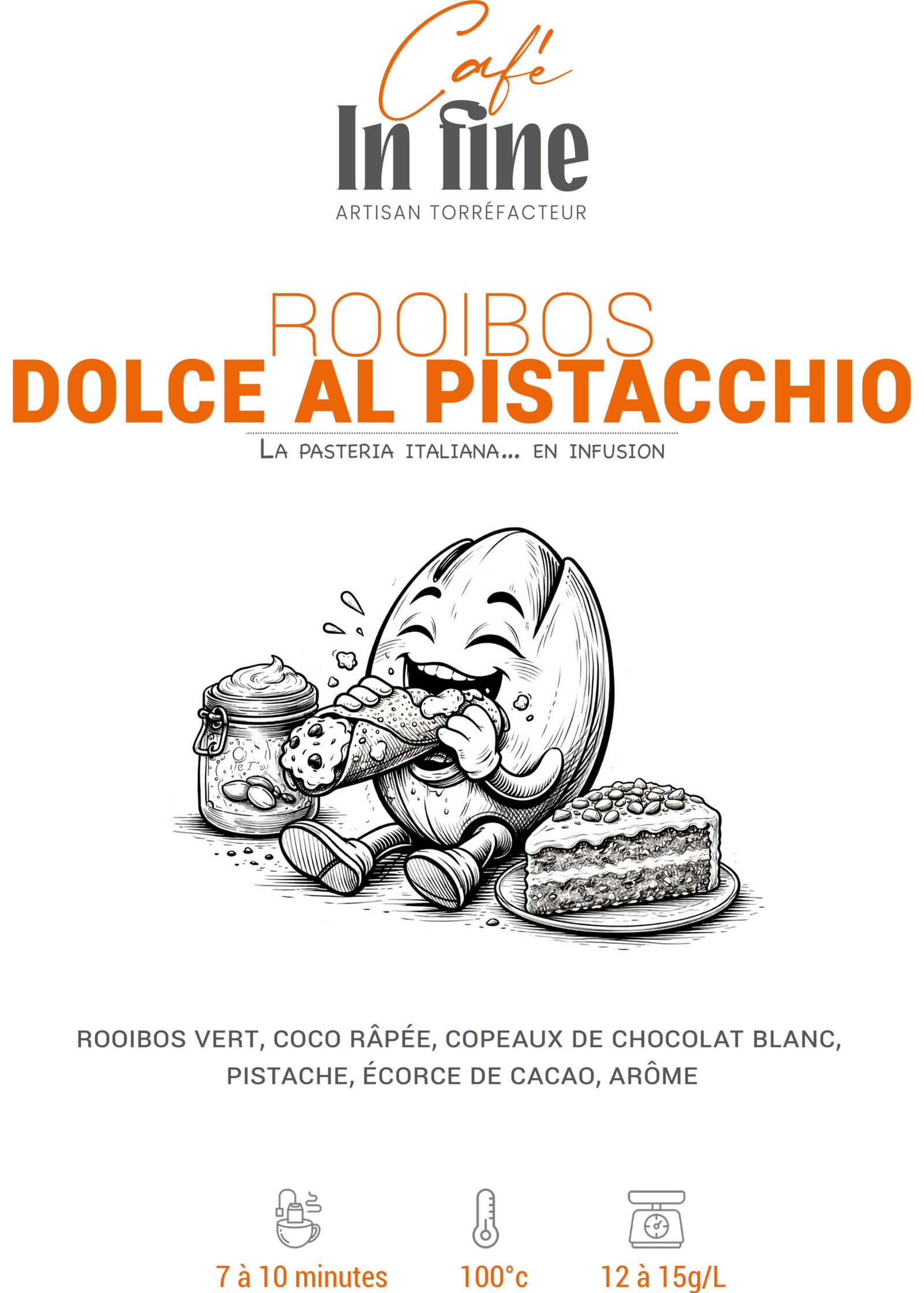 Rooibos - Dolce al Pistacchio