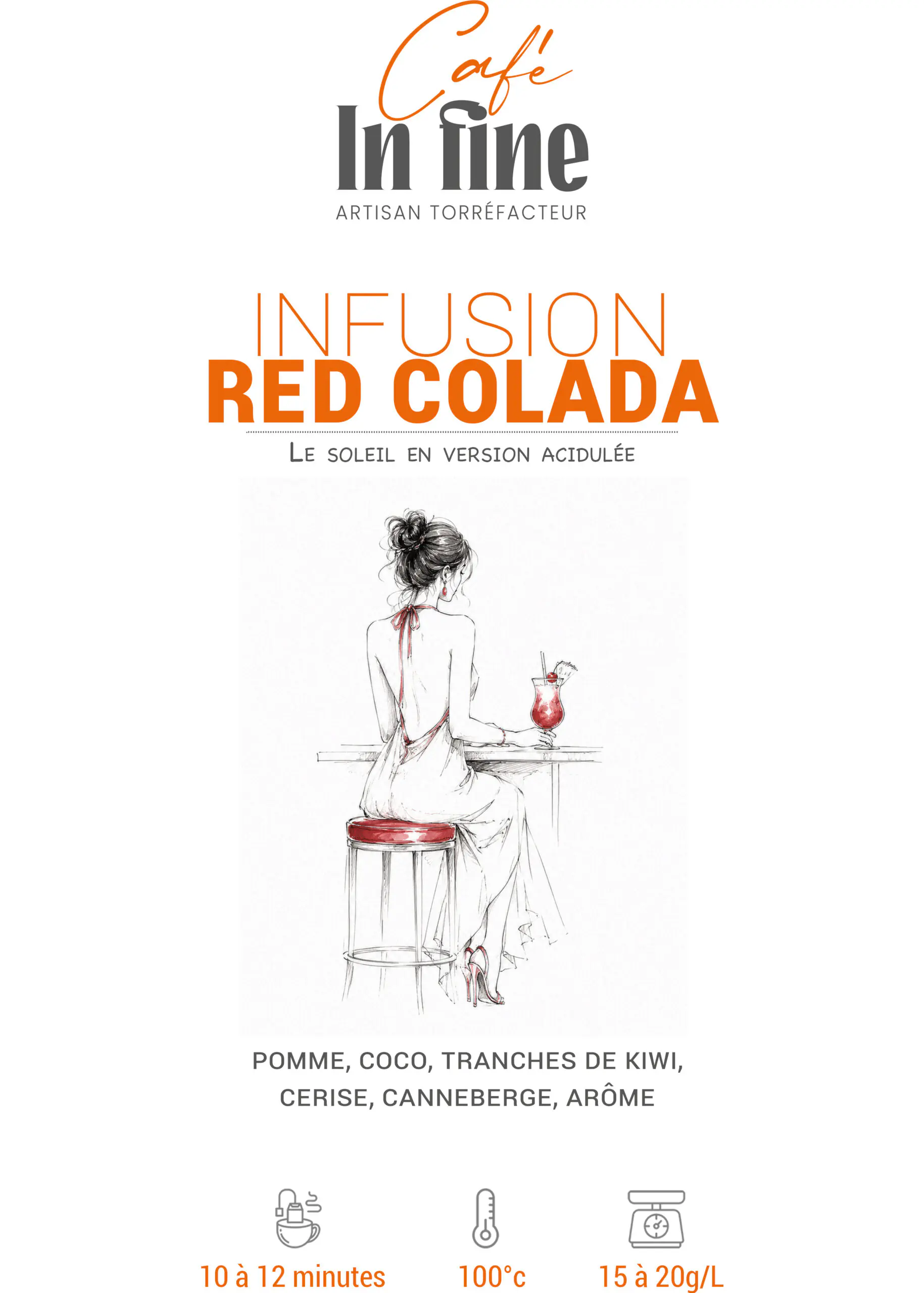 Infusion Red Colada - Café In fine